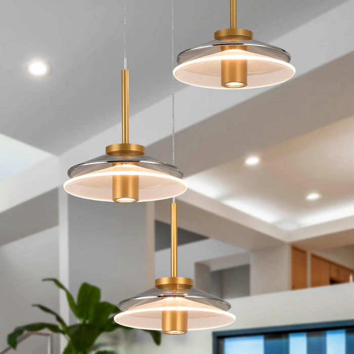 VONN VAP2313 Artisan Verona 3-lt 16" Integrated LED Pendant