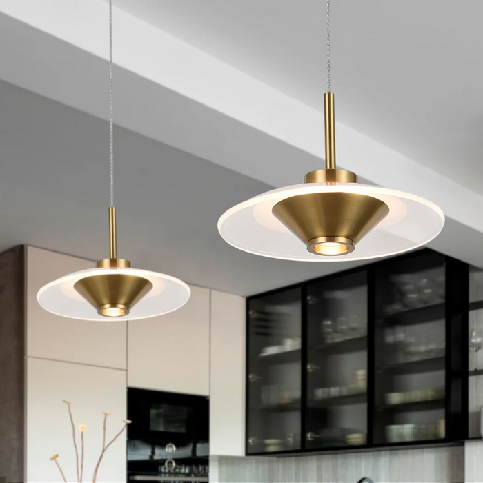 VONN VAP2321 Artisan Ferrara 1-lt 7" Integrated LED Pendant