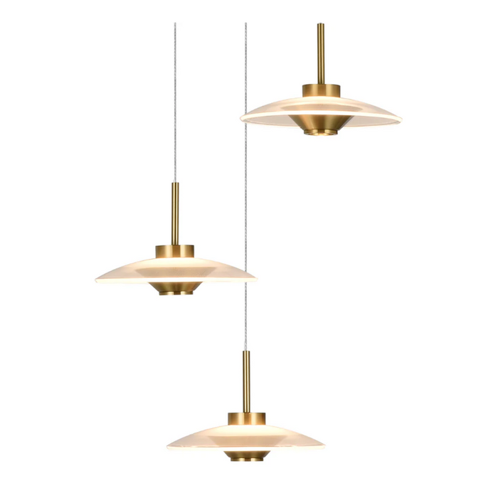 VONN VAP2323 Artisan Ferrara 3-lt 16" Integrated LED Pendant