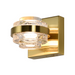 VONN VAW1331 Artisan Milano 1-lt 5" LED Wall Sconce - Antique Brass