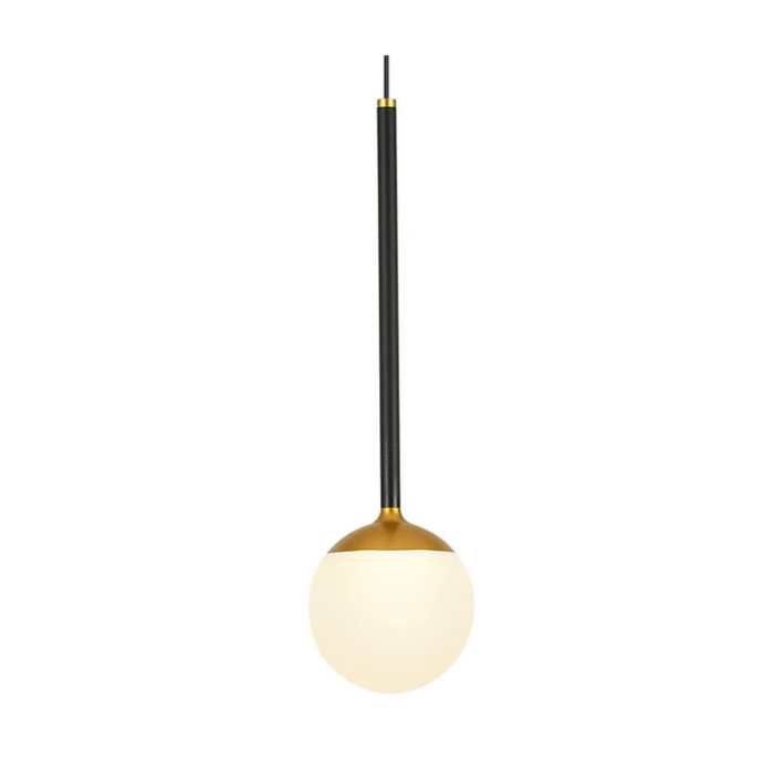 VONN VCP2101 Capri 1-lt 5" Integrated LED Pendant - Black