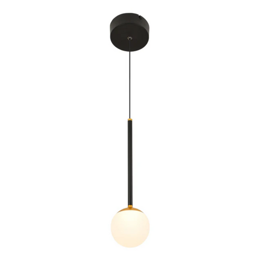 VONN VCP2101 Capri 1-lt 5" Integrated LED Pendant - Black