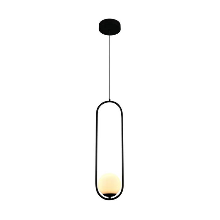 VONN VCP2105 Capri 1-lt 7" LED Pendant - Black