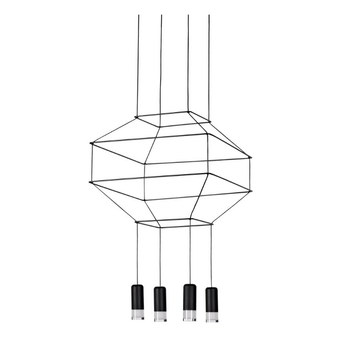 VONN VEP28004 Expression 4-lt 18" Integrated LED Pendant