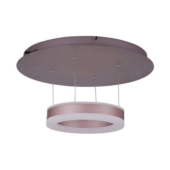 VONN VHP26510 Europa 2-lt 11" Tunable Color-Changing LED Pendant, WiFi-Enabled