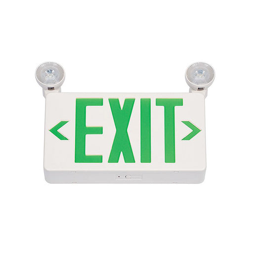 Chloride VLLCG2R Value+ LED Exit/Emergency Combo with Remote Capability, Green Letters