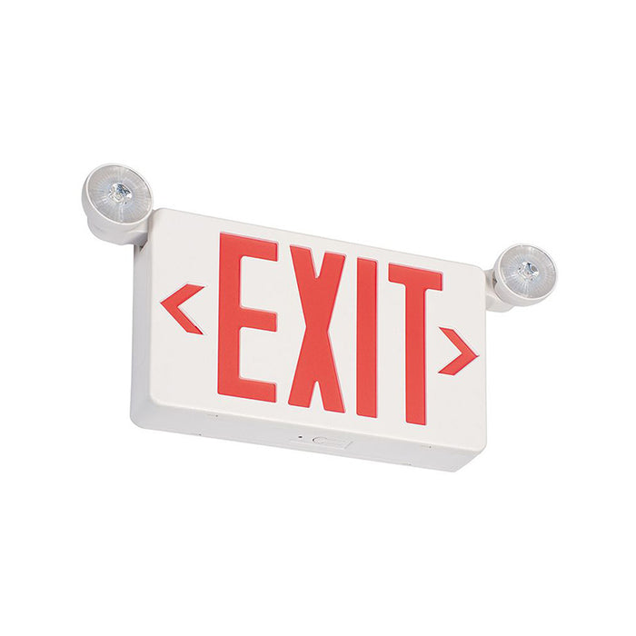 Chloride VLLCR Value+ LED Exit/Emergency Combo, Red Letters