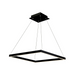 VONN VMC31620 Atria 1-lt 20" LED Chandelier - Black