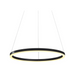 VONN VMC31640 Tania 1-lt 24" LED Chandelier - Black