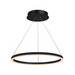 VONN VMC31640 Tania 1-lt 24" LED Chandelier - Black