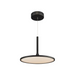 VONN VMC31810 Salm 1-lt 17" LED Chandelier - Black