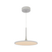 VONN VMC31810 Salm 1-lt 17" LED Chandelier - White