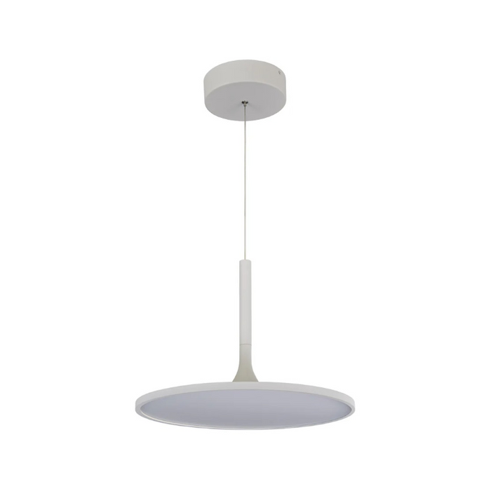 VONN VMC31810 Salm 1-lt 17" LED Chandelier - White