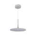 VONN VMC31810 Salm 1-lt 17" LED Chandelier - White