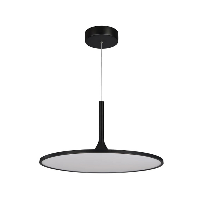 VONN VMC31820 Salm 1-lt 24" LED Chandelier - Black