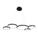 VONN VMC32410 Capella 5-lt 50" LED Chandelier - Black