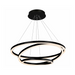 VONN VMC32500 Tania Trio 3-lt 32" LED Chandelier - Black