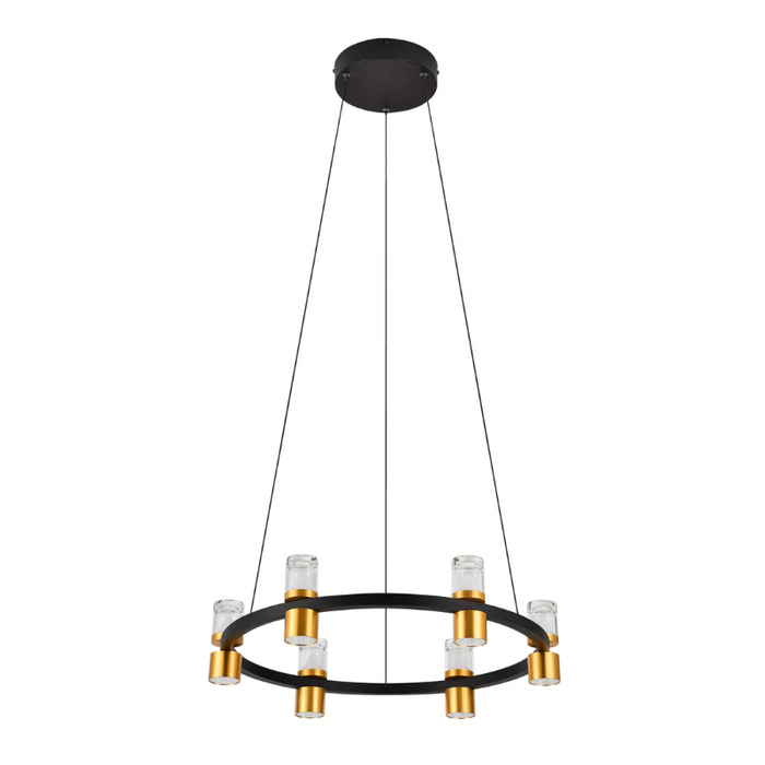 VONN VMC34224 Artisan Ellegi 6-lt 24" LED Chandelier