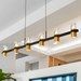 VONN VMC34247 Artisan Ellegi 6-lt 47" LED Linear Chandelier