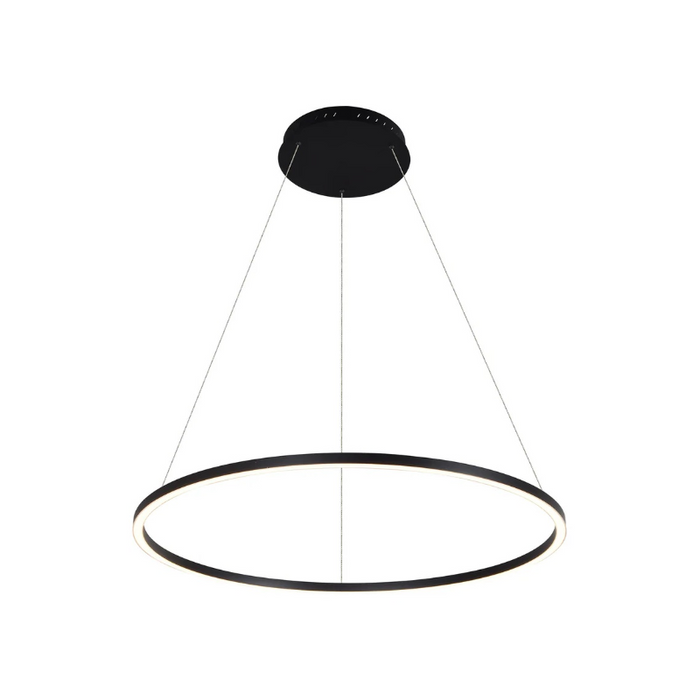 VONN VMC34911 Tania 1-lt 39" LED Chandelier - Black