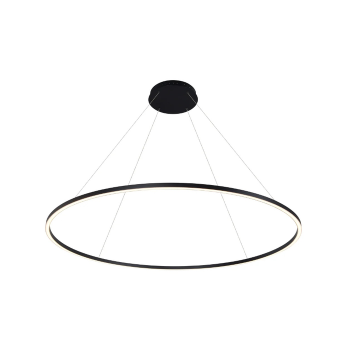 VONN VMC34960 Tania 1-lt 60" LED Chandelier - Black