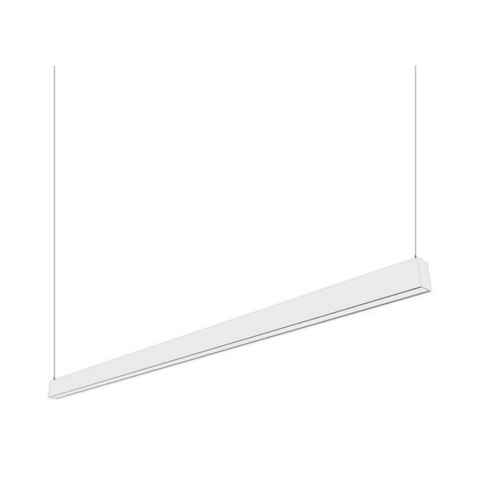 VONN VSL4D10035K 4-ft Slim LED Direct Downlight Suspended/Surface Mount Linear Light - White