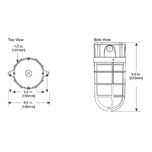 Halo VT100G 100W Vapor Tight Floodlight