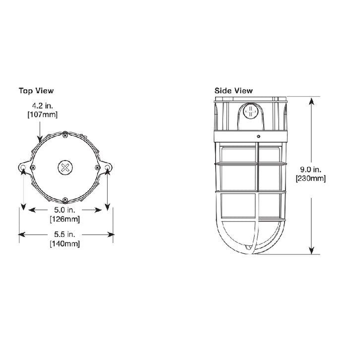 Halo VT100G 100W Vapor Tight Floodlight