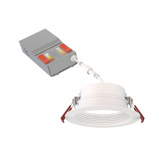 Juno Contractor Select WF6 6" LED " Deep Regressed Baffle Downlight, Lumen and CCT Selectable