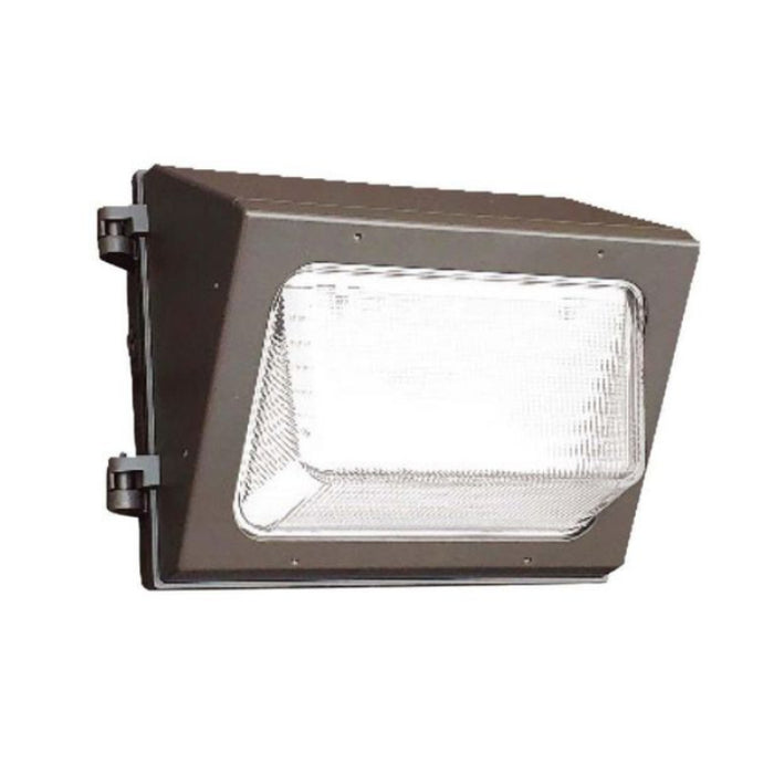 EXO WGH1 20W/30W/40W/50W LED Switchable Glass Refractor Wall Pack with Photocell, 4000K