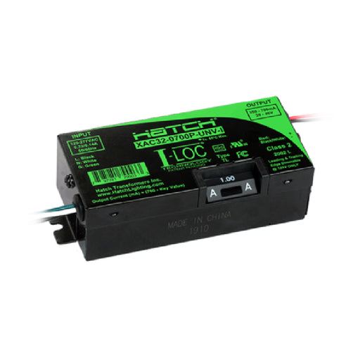 Hatch XAC16 16W Key Programmable Constant Current LED Driver, Phase Dimming