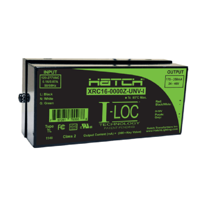 Hatch XRC34 34W Key Programmable Constant Current LED Driver, Phase Dimming