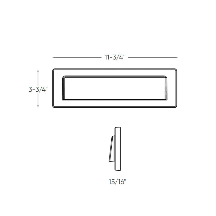 Dals DCP-BRK12 Mason 12" LED Brick Light