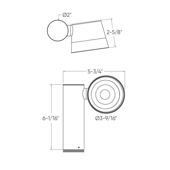 Dals DCP-SPT6 Orbit 10W LED Spot Light