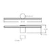 Dals VCC36-CC Balance 1-lt 36" LED Two-Tone Vanity Light