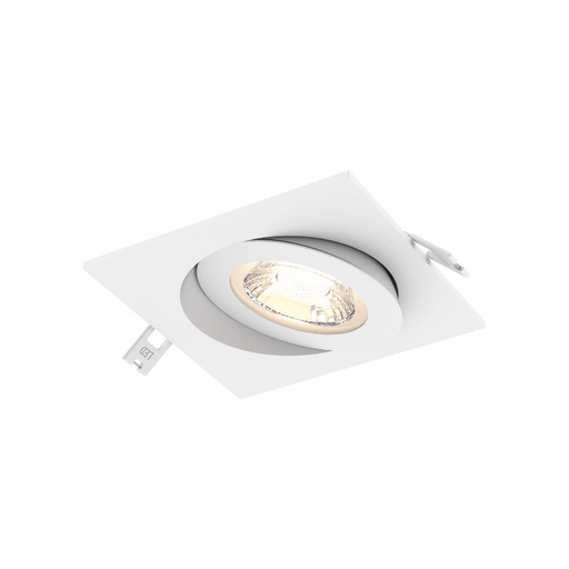 Dals FGM4SQ-CC Pivot 4" Square Gimbal Recessed, 5CCT Selectable - White