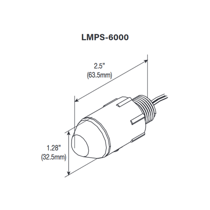 Wattstopper LMPS-6000 Skylight Photocell 0 - 6000 foot Candles