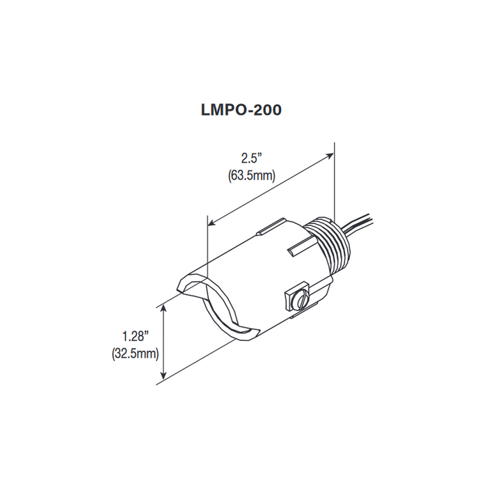 Wattstopper LMPO-200 Outdoor Photocell, 0 - 200 ft Candles