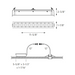 Dals MSL10-CC 12" Pinpoint Multi-Spot Recessed Downlight, 5CCT Selectable