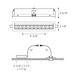 Dals MSL10G-CC 12" Pinpoint Multi-Spot Directional Recessed Downlight, 5CCT Selectable