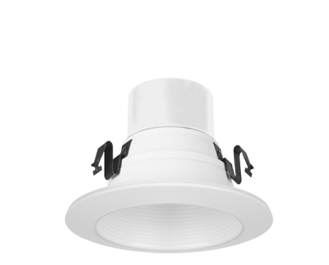 Elite REL437 4" Economy LED Baffle Recessed Retrofit, 700 Lumens, 3000K