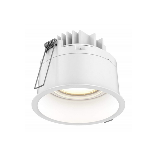 Dals RGM4-CC Facet 4" Regressed Gimbal Downlight with Thin Trim, 5CCT Selectable, 120-347V - White