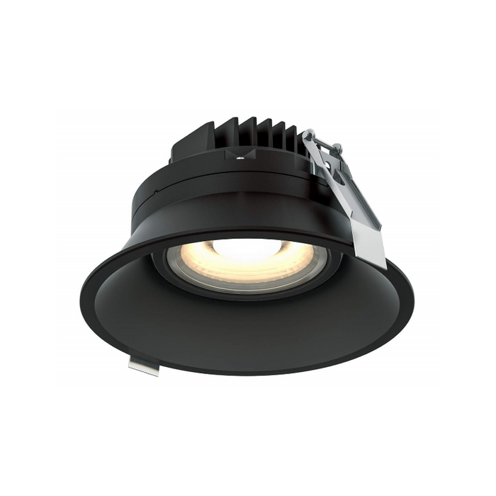 Dals RGM6-CC Facet 6" Regressed Gimbal Downlight with Thin Trim, 5CCT Selectable, 120-347V - Black