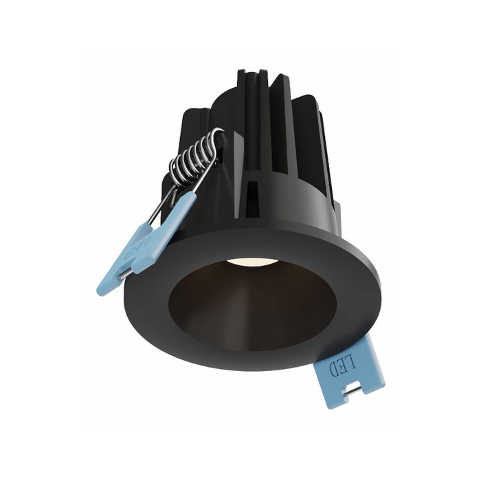 Dals RGR1-CC 1" Round Regressed Downlight, 5CCT Selectable - Black