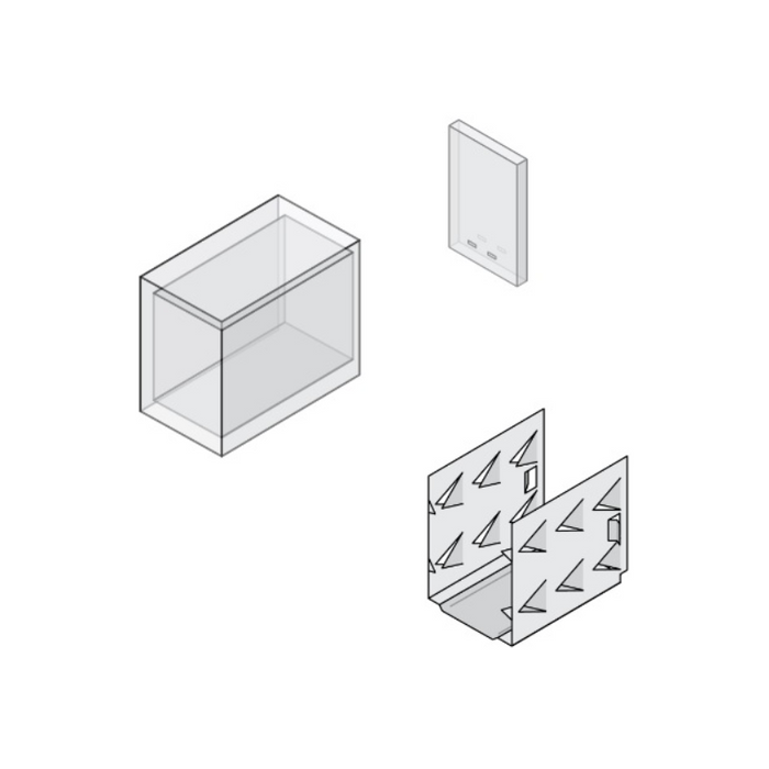 Diode LED Linaire Flex Side Bend Dead End Cap