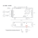 Diode LED 12V 200W Constant Voltage LED Driver, 100-240V Input