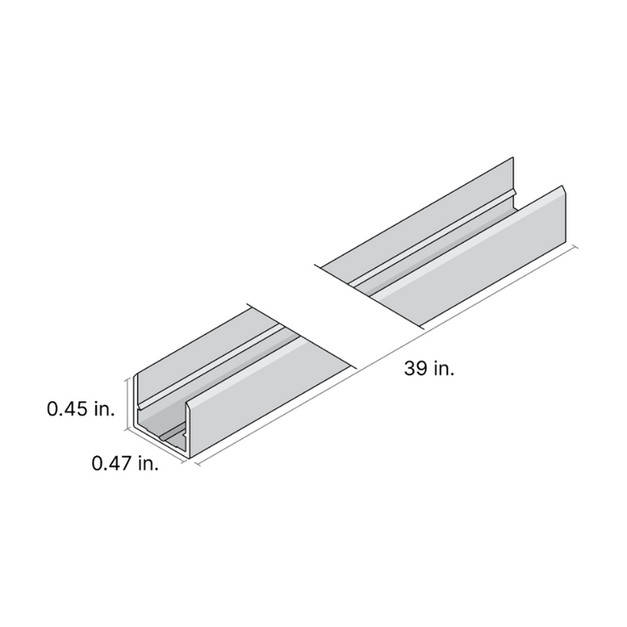 Diode LED Linaire Flex Mini 3D Bend Mounting Channel