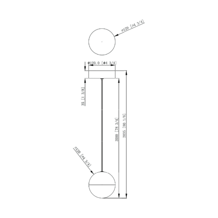 VONN VAP2281 Artisan Ravello 1-lt 5" Integrated LED Pendant