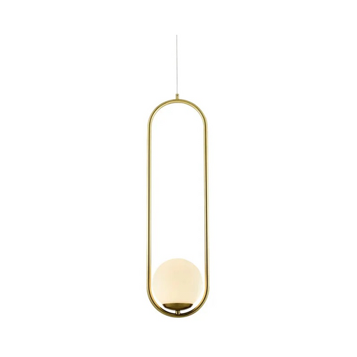 VONN VCP2105 Capri 1-lt 7" LED Pendant - Antique Brass