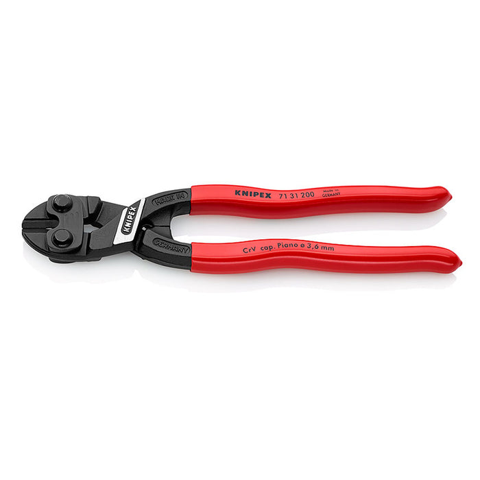 Knipex 71 31 200 SBA 8" High Leverage CoBolt Bolt Cutters with Notch